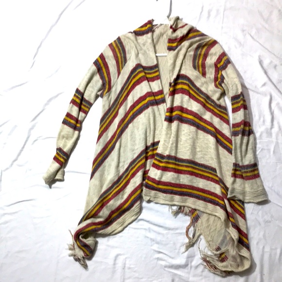 Tan American Rag cie over throw. Long sleeve. - Picture 1 of 3